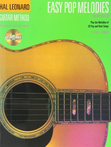 Imagen de archivo de Hal Leonard Guitar Method: Easy Pop Melodies (CD Edition) a la venta por MusicMagpie
