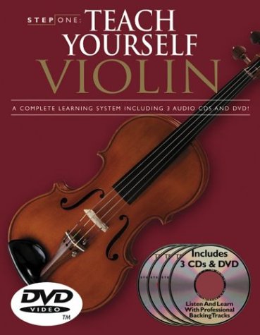 9781844494088: Step One: Teach Yourself Violin Course (Book/3 CD's/DVD)