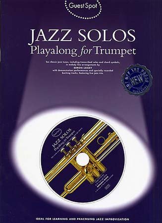 9781844494514: Guest spot: jazz solos playalong for trumpet trompette+cd