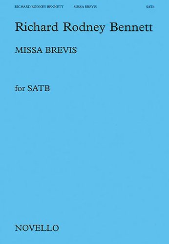 9781844497577: Richard rodney bennett: missa brevis (satb) chant