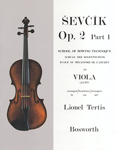 Imagen de archivo de School of Bowing Technique for Viola (Alto). Op.2, Part 1. a la venta por FIRENZELIBRI SRL