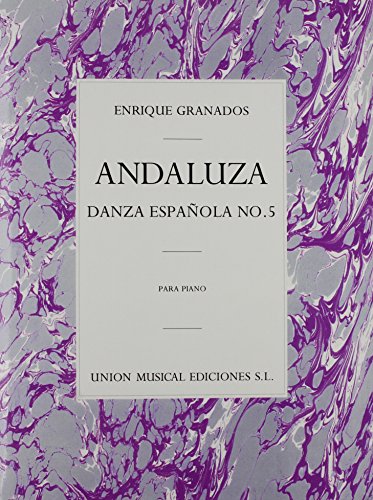 Imagen de archivo de DANZA ESPAOLA N5 ANDALUZA (P) a la venta por Siglo Actual libros