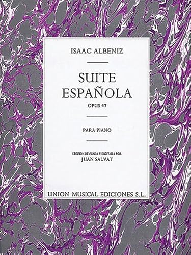 Beispielbild fr Isaac Albeniz: Suite Espanola Op.47 zum Verkauf von Books Unplugged