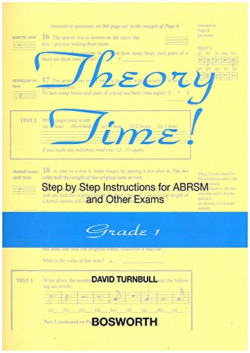 Beispielbild fr Theory Time - Grade 1 zum Verkauf von WorldofBooks