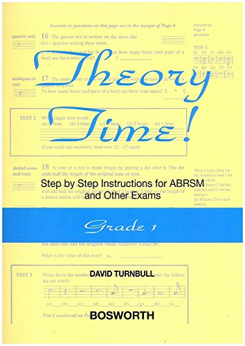 Stock image for Theory Time - Grade 1 for sale by WorldofBooks