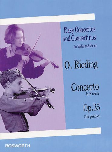 Imagen de archivo de Easy Concertos and Concertinos for Violin & Piano in B minor (Easy Concertos and Concertinos for Violin and Piano) a la venta por Ergodebooks