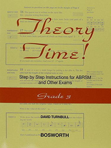 Beispielbild fr Theory Time - Grade 3 zum Verkauf von WorldofBooks