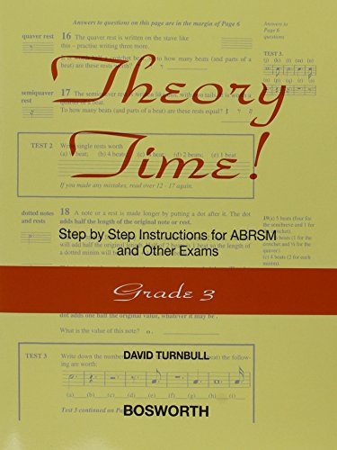 Imagen de archivo de Theory Time - Grade 3 a la venta por WorldofBooks