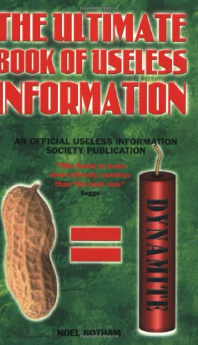 Imagen de archivo de The Ultimate Book of Useless Information a la venta por WorldofBooks