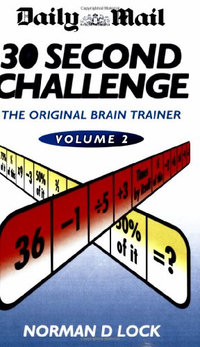 Stock image for Daily Mail 30 Second Challenge, Volume 2: The Original Brain Trainer for sale by ThriftBooks-Atlanta