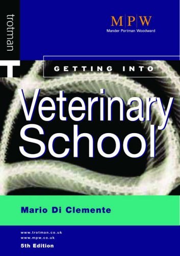 Beispielbild fr Getting into Veterinary School zum Verkauf von WorldofBooks