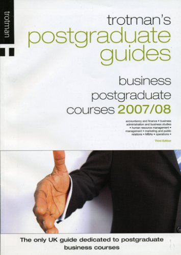 9781844550920: Business (Postgraduate Course Guides)