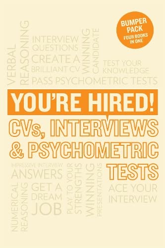 Beispielbild fr You're Hired! CVs, Interviews and Psychometric Tests zum Verkauf von WorldofBooks