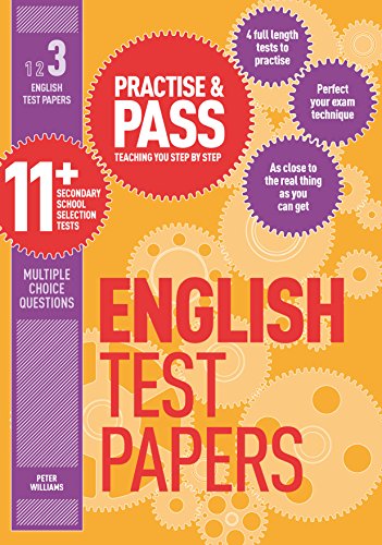 Imagen de archivo de Practise Pass 11 Level Three English Practice Test Papers a la venta por PBShop.store US