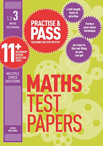Imagen de archivo de Practise Pass 11 Level Three Maths Practice Test Papers a la venta por PBShop.store US