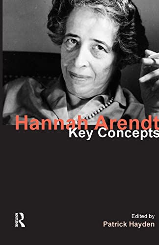 Imagen de archivo de Hannah Arendt: Key Concepts a la venta por Blackwell's