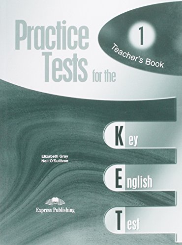 9781844662135: Practice Tests for the KET Teacher's Book