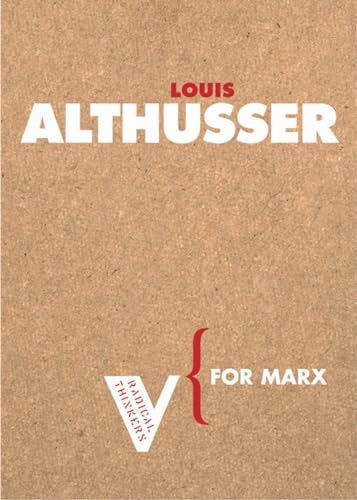 9781844670529: For Marx (Radical Thinkers)