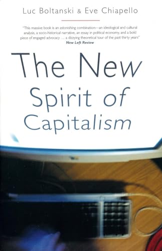 Imagen de archivo de The New Spirit of Capitalism a la venta por HPB-Diamond