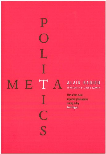 Metapolitics (9781844675678) by Badiou, Alain