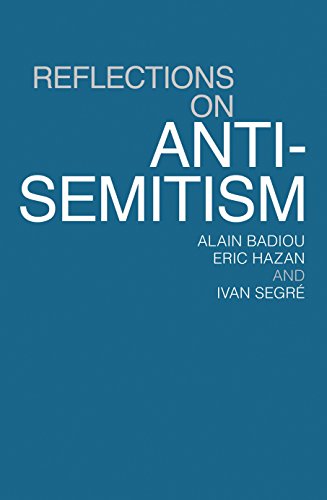 Imagen de archivo de Reflections On Anti-Semitism a la venta por Books From California