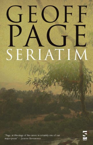 Stock image for Seriatim for sale by Alphaville Books, Inc.