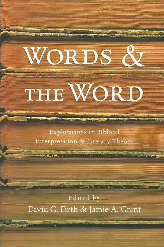 Imagen de archivo de Words and the Word: Explorations In Biblical Interpretation And Literary Theory a la venta por WorldofBooks