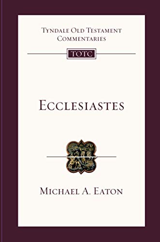 Beispielbild fr Ecclesiastes Tyndale Old Testament Commentary zum Verkauf von Revaluation Books