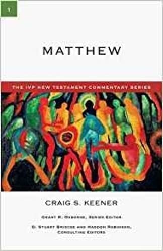 9781844744510: Matthew (IVP New Testament Commentary)