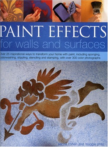 Imagen de archivo de Paint Effects for Walls and Surfaces: Over 25 inspirational ways to transform your home with paint, including sponging, colourwashing, stippling, . stamping, with over 300 colour photographs a la venta por MusicMagpie