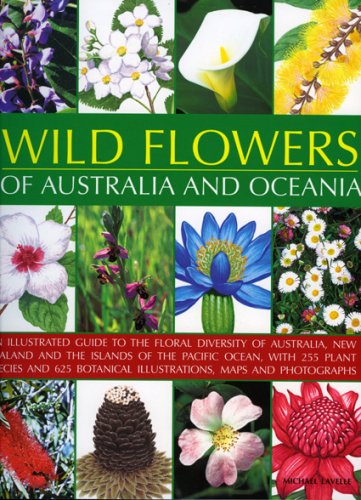Stock image for Wild Flowers of Australia and Oceania: An Illustrated Guide to the Floral Diversity of Australia, New Zealand and the Islands of the Pacific Ocean, . Botanical Illustrations, Maps and Photographs for sale by WorldofBooks