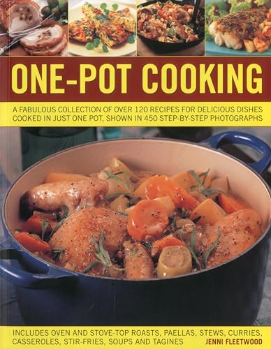 Stock image for One Pot Cooking : A fabulous collection of over 170 recipes for delicious dishes cooked in just one pot, shown in 300 step-by-step Photographs for sale by Better World Books