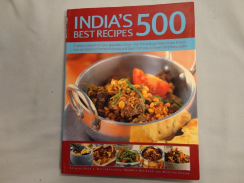 Beispielbild fr Indian's 500 Best Recipes zum Verkauf von Stillwaters Environmental Ctr of the Great Peninsula Conservancy