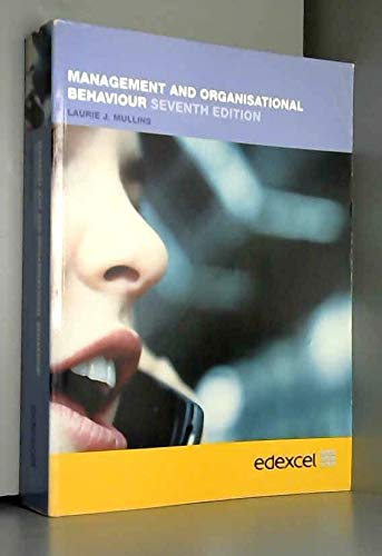 Stock image for Management and Organisational Behaviour Seventh Edition for sale by WorldofBooks