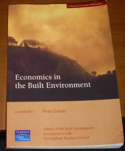 Immagine dell'editore per ECONOMICS IN THE BUILT ENVIRONMENT venduto da Phatpocket Limited