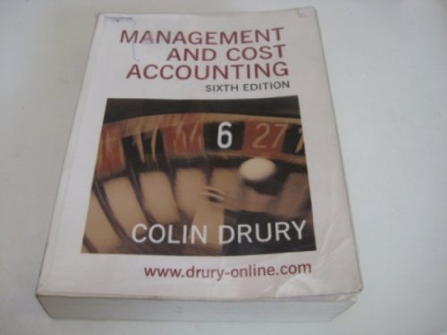 9781844800285: Management and Cost Accounting (Management & Cost Accounting)