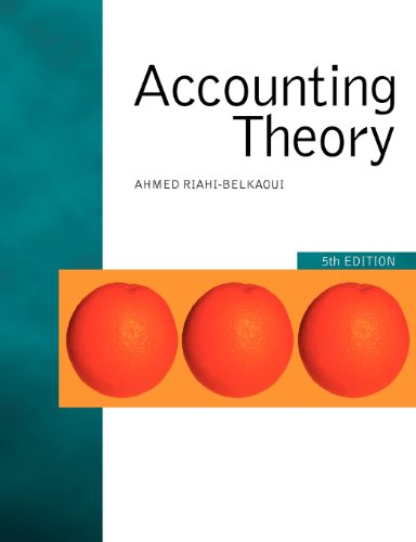 Imagen de archivo de Accounting Theory a la venta por WorldofBooks