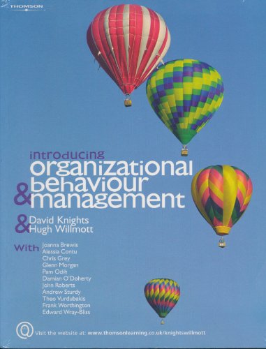 Stock image for Introducing Organizational Behaviour and Management for sale by Reuseabook