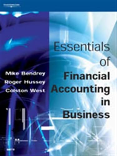 Beispielbild fr Essentials of Financial Accounting in Business zum Verkauf von Better World Books