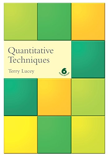 Stock image for Quantitative Techniques for sale by WorldofBooks