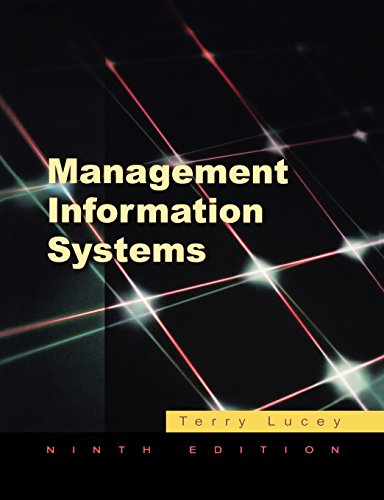 Beispielbild fr Management Information Systems zum Verkauf von WorldofBooks