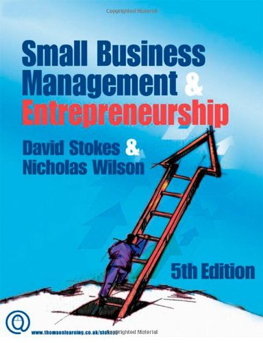 Beispielbild fr Small Business Management and Entrepreneurship zum Verkauf von medimops