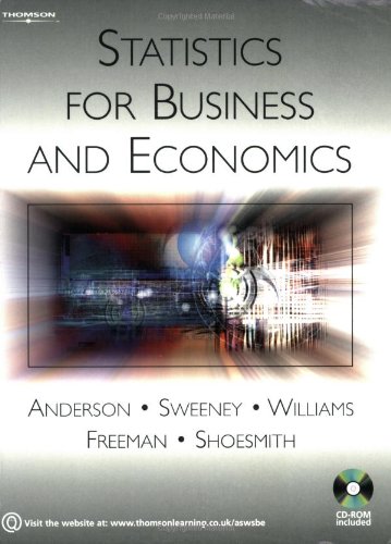 9781844803132: Statistics for Business and Economics