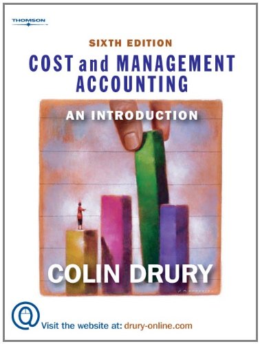 9781844803491: Cost and Management Accounting: An Introduction