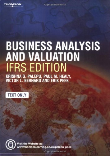 Stock image for Business Analysis and Valuation: IFRS edition - Text Only for sale by Phatpocket Limited