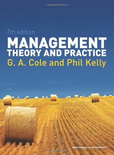Beispielbild fr Management Theory and Practice zum Verkauf von ThriftBooks-Dallas