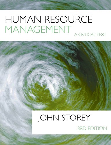 Imagen de archivo de Human Resource Management A Critical Text: A Critical Text a la venta por Ergodebooks