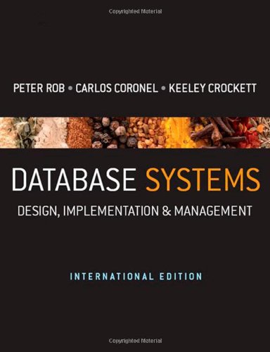9781844807321: Database Systems: Design, Implementation & Management - International Edition