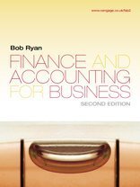 Stock image for Finance and Accounting for Business for sale by WorldofBooks