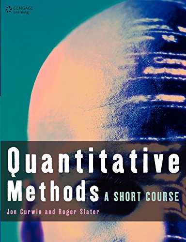 Stock image for Quantitative Methods: A Short Course for sale by WorldofBooks